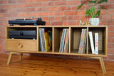 Record cabinet, vinyl record storage, vinyl record holder, solid oak unit, cabinet, storage, record stand, record player stand, media unit
TV cabinet, media storage, TV holder, solid oak unit, cabinet, storage, TV stand, Television stand, media unit