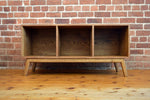 Record cabinet, vinyl record storage, vinyl record holder, solid oak unit, cabinet, storage, record stand, record player stand, media unit