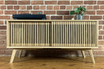 Record cabinet, vinyl record storage, vinyl record holder, solid oak unit, cabinet, storage, record stand, record player stand, media unit