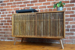 Record cabinet, vinyl record storage, vinyl record holder, solid oak unit, cabinet, storage, record stand, record player stand, media unit