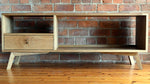 Record cabinet, vinyl record storage, vinyl record holder, solid oak unit, cabinet, storage, record stand, record player stand, media unit
TV cabinet, media storage, TV holder, solid oak unit, cabinet, storage, TV stand, Television stand, media unit
