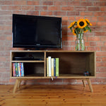 Record cabinet, vinyl record storage, vinyl record holder, solid oak unit, cabinet, storage, record stand, record player stand, media unit
TV cabinet, media storage, TV holder, solid oak unit, cabinet, storage, TV stand, Television stand, media unit
