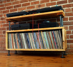 Industrial DJ & vinyl storage unit